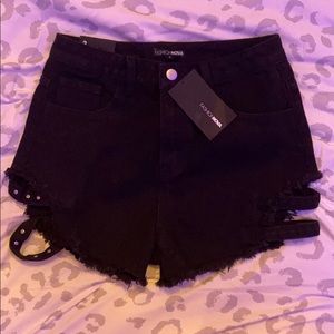 fashion nova after dark denim short